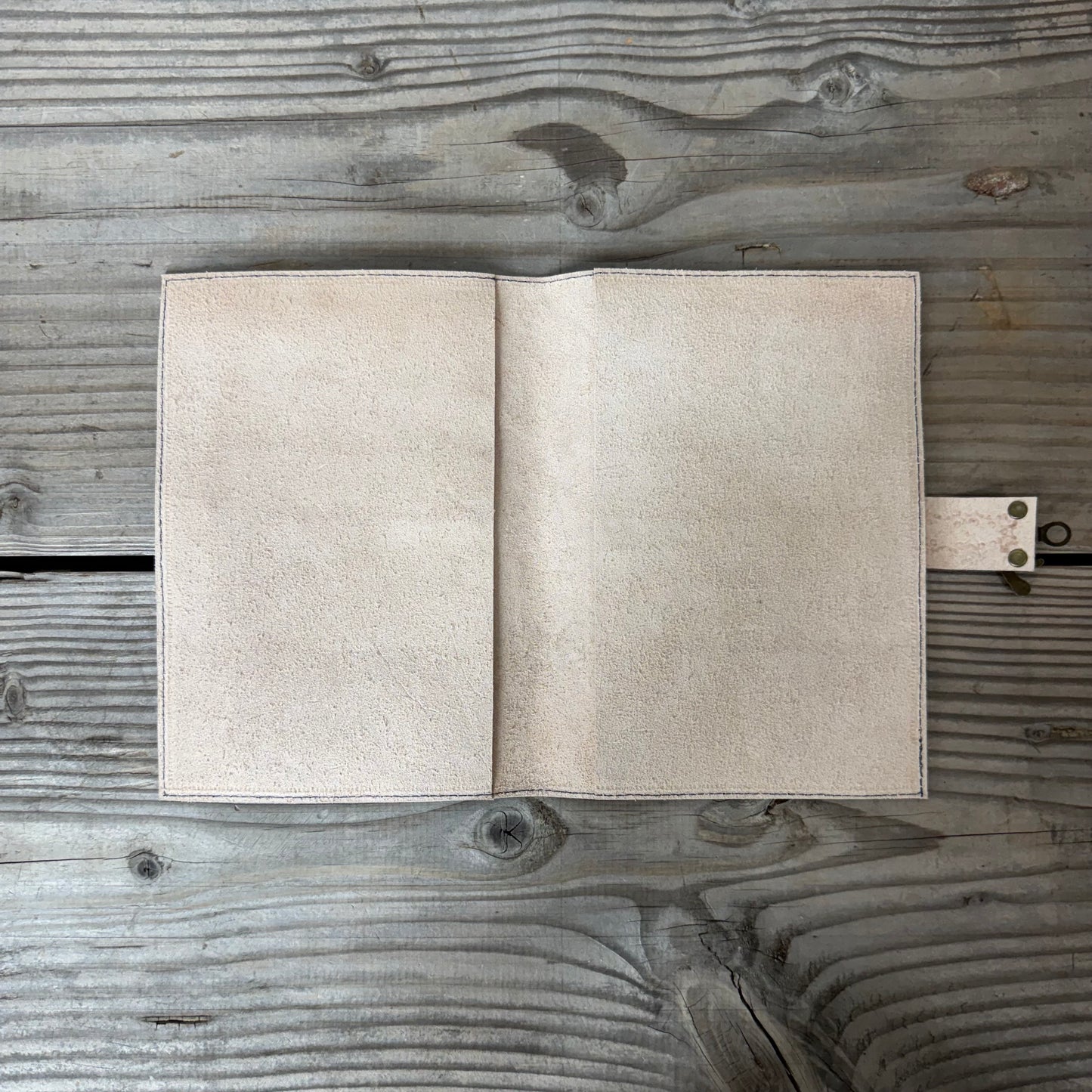 Carved Leather Journal Cover - A5