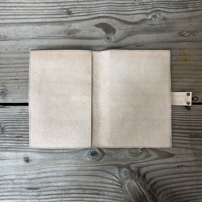 Carved Leather Journal Cover - A5