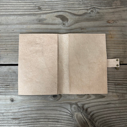 Carved Leather Journal Cover - A5