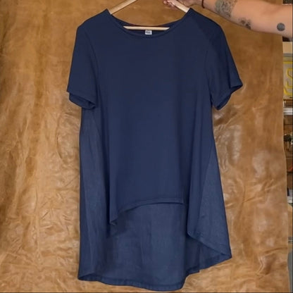 Linen & Cotton Top
