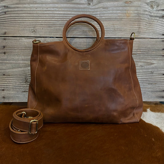 A Large Ring Handle Bag