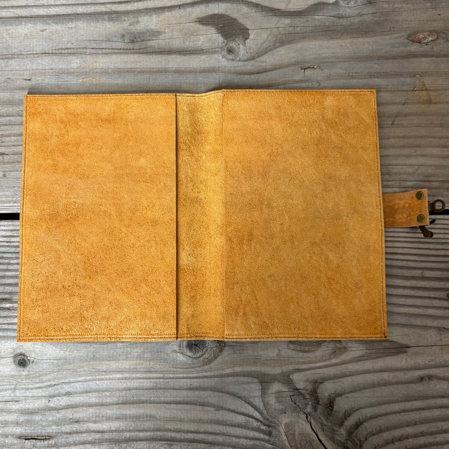 Carved Leather Journal Cover - A5
