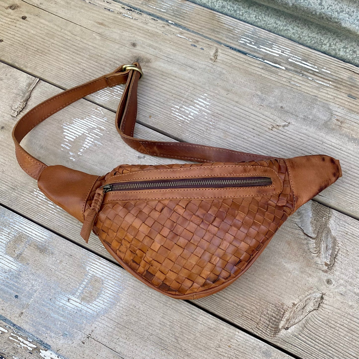 Leather Travel/ Bum Bag