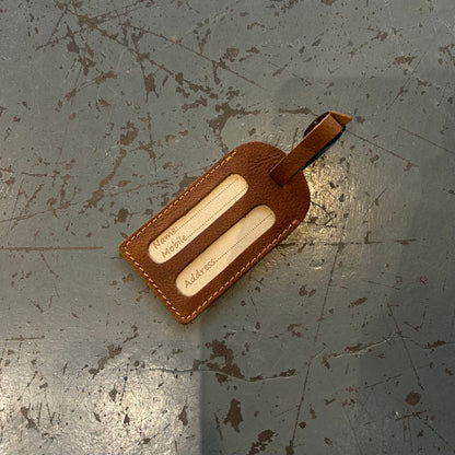 Leather Luggage Tag