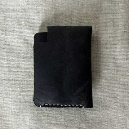 Hand-Stitched Raw Fold Wallet