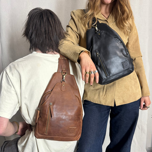 Leather Sling Bag