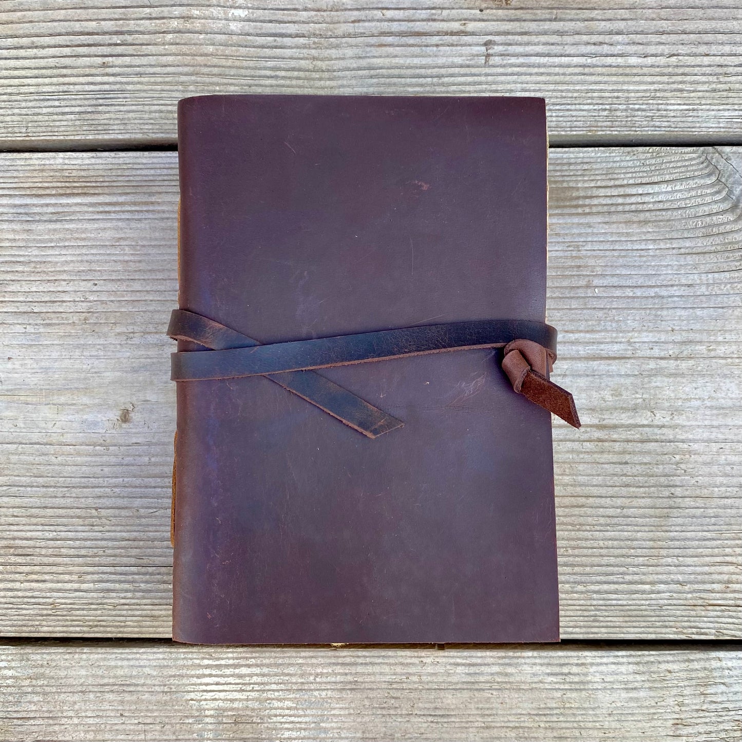 Handmade Paper Bound Leather Journal A5 & A4