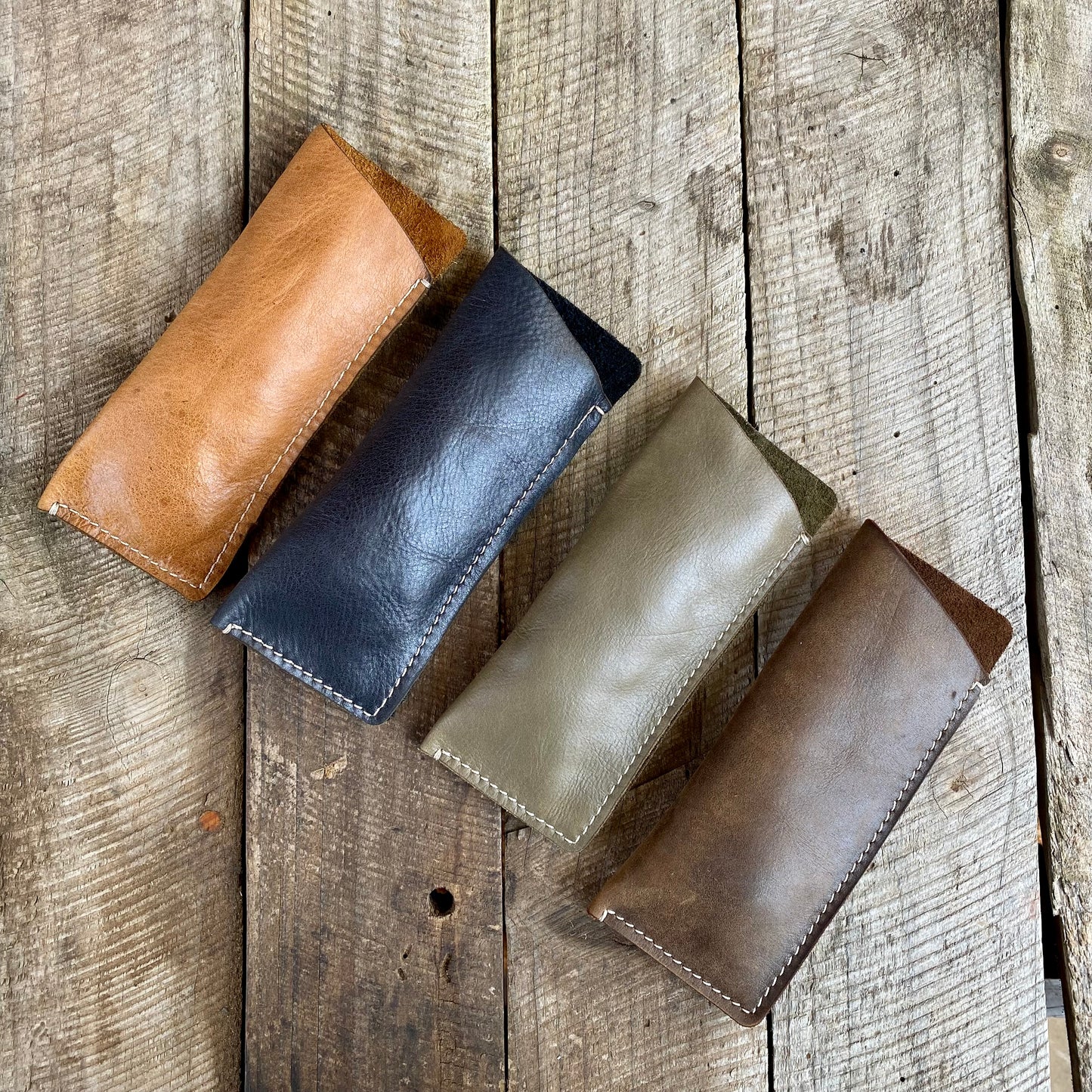 Soft Leather Glasses Sleeve