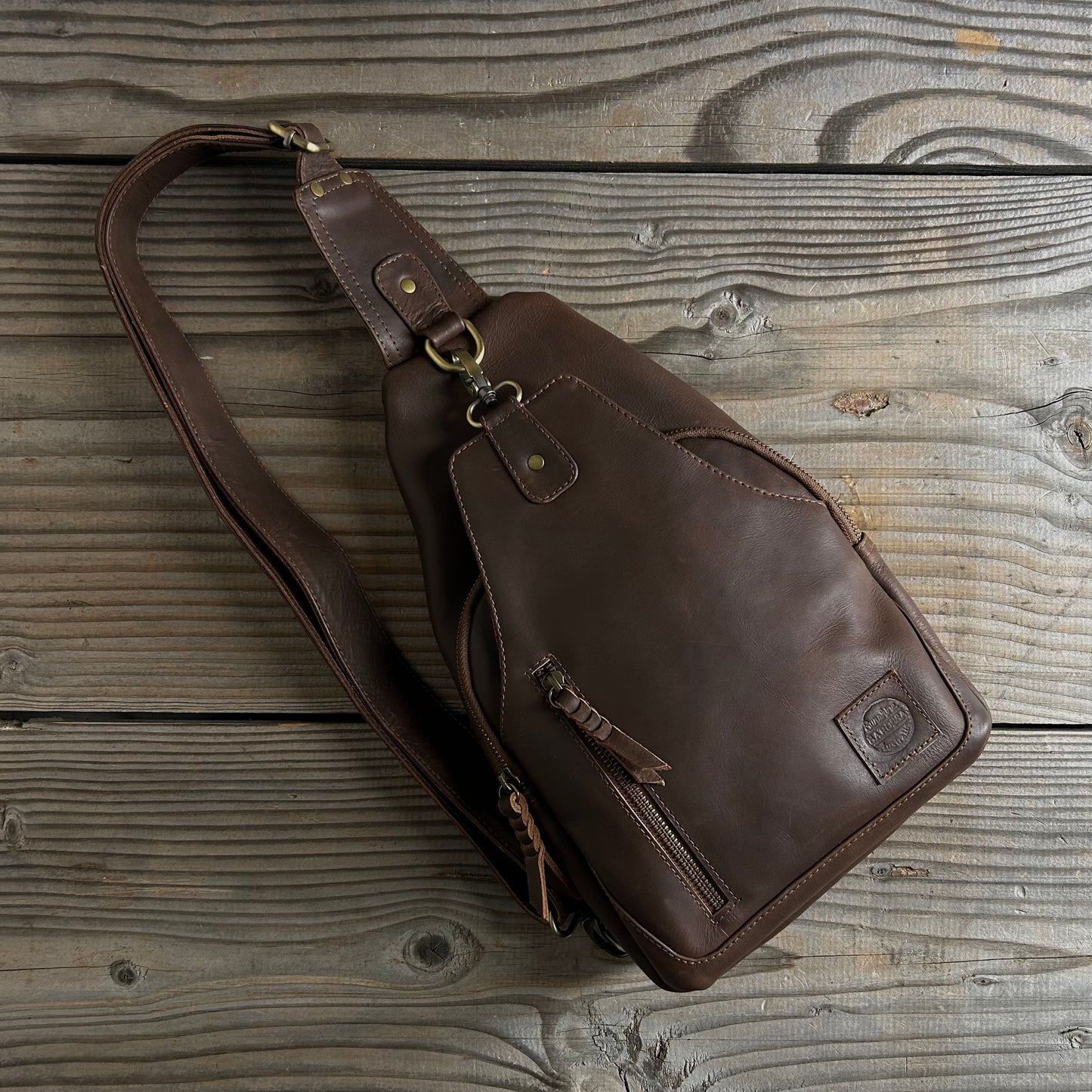 Leather Sling Bag
