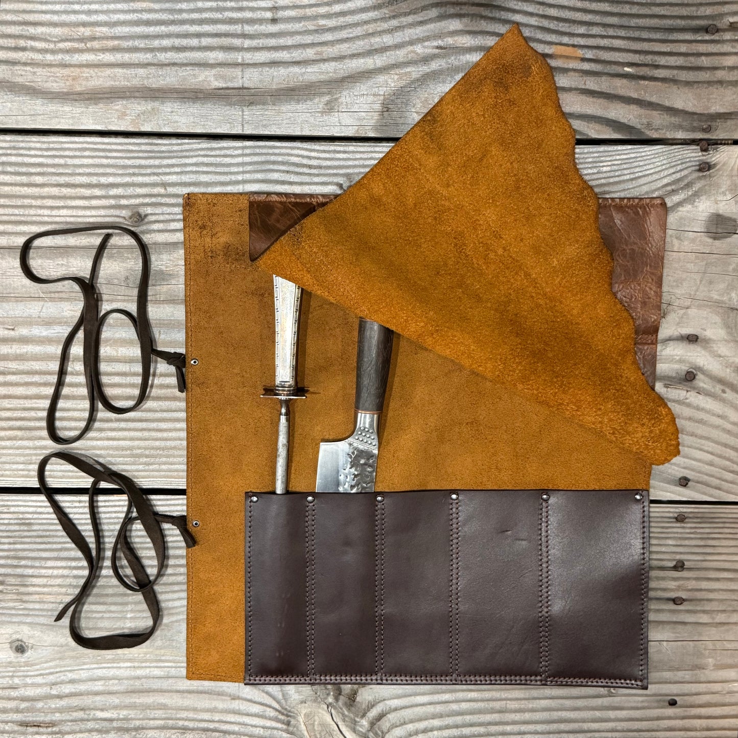 Leather Knife / Tool Roll