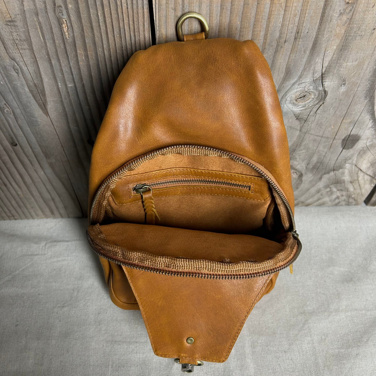 Leather Sling Bag