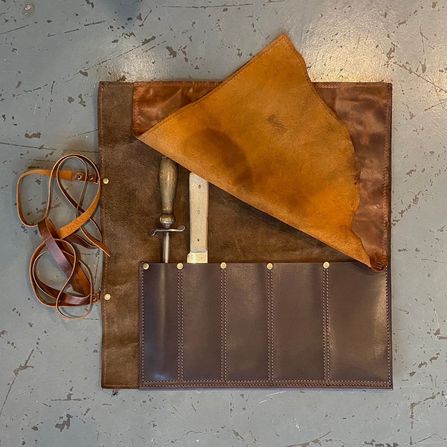Leather Knife / Tool Roll