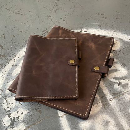 A4 & A5 Leather Art Book / Journal Cover