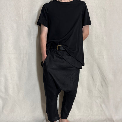 Tailored Japanese-Style Linen Pants
