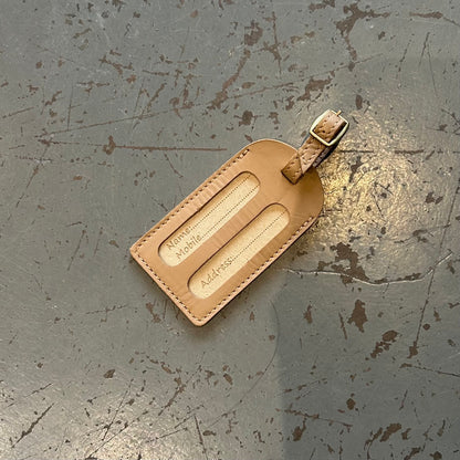 Leather Luggage Tag