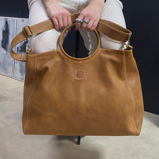 A Large Ring Handle Bag