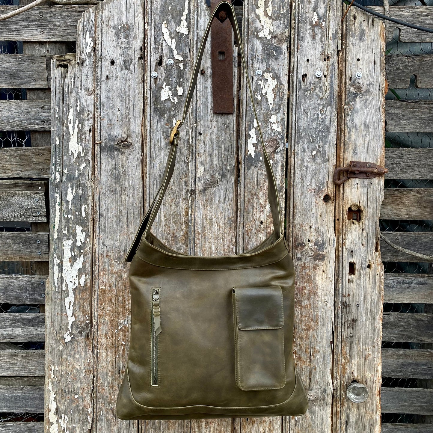 Phone Pocket Slouch Bag