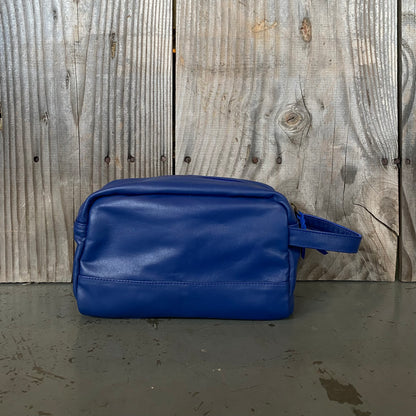 A Bit Bigger Leather Toiletry Bag / Wash Bag