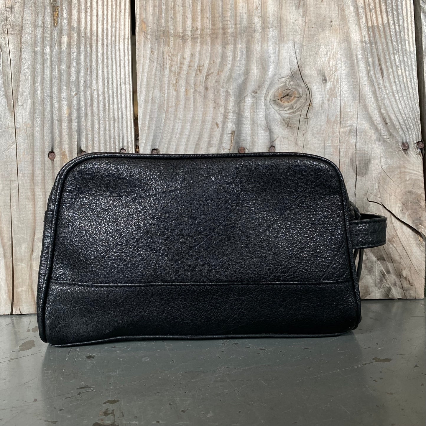 A Bit Bigger Leather Toiletry Bag / Wash Bag