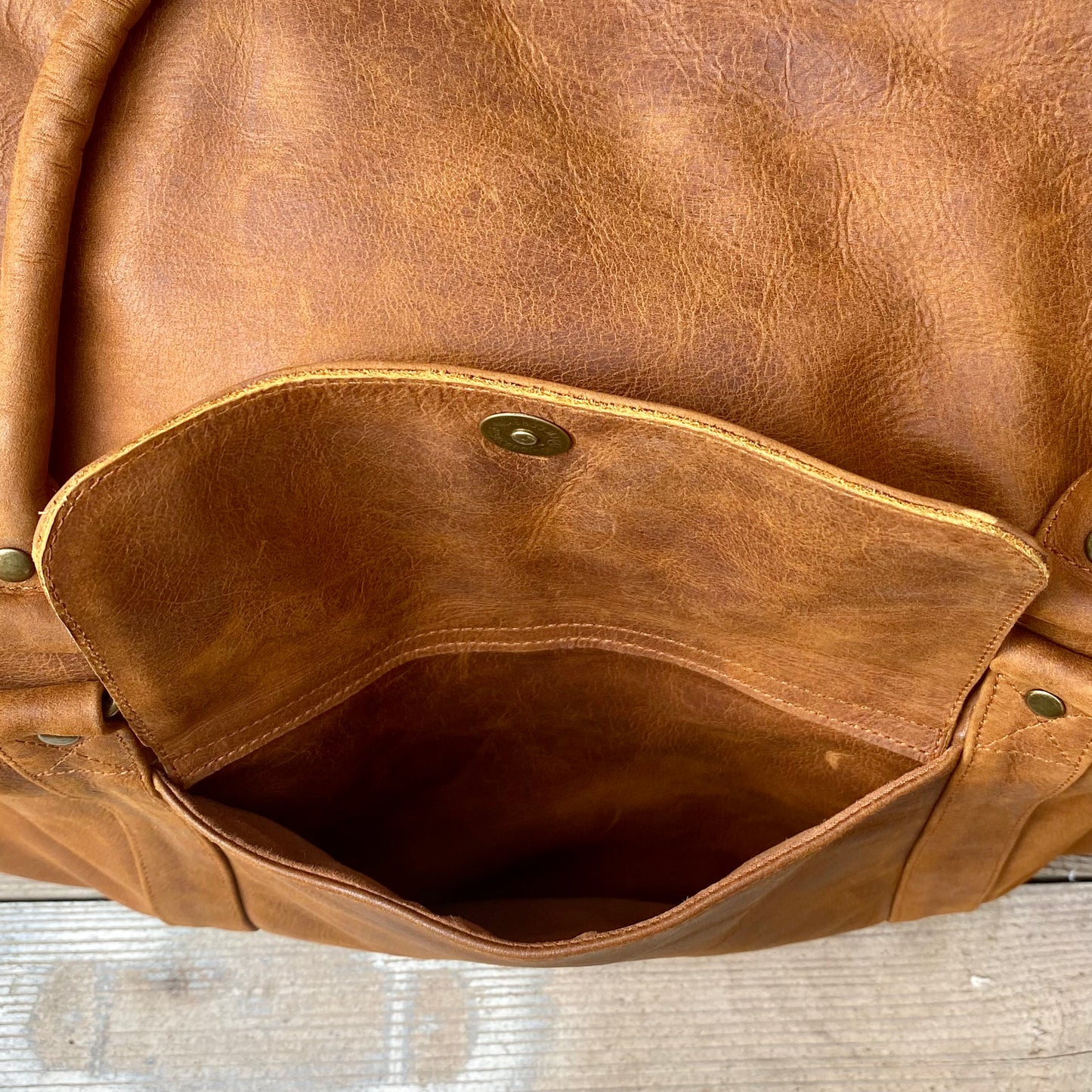 Soft Leather Travel / Duffle / Sports Bag