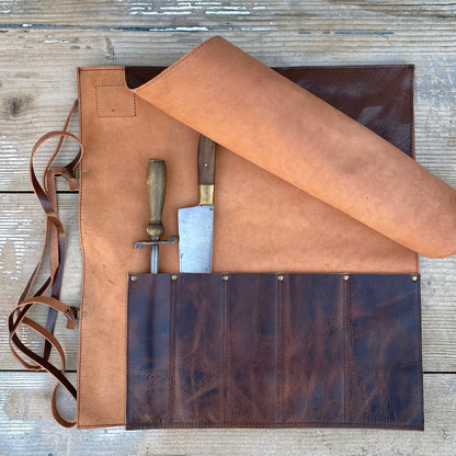 Leather Knife / Tool Roll