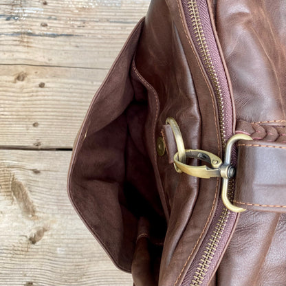 Soft Leather Travel / Duffle / Sports Bag