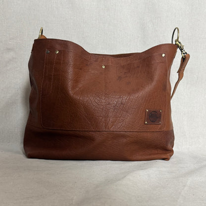 The Big Soft Vintage Tan Slouch/Tote