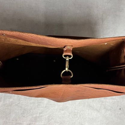 The Big Soft Vintage Tan Slouch/Tote