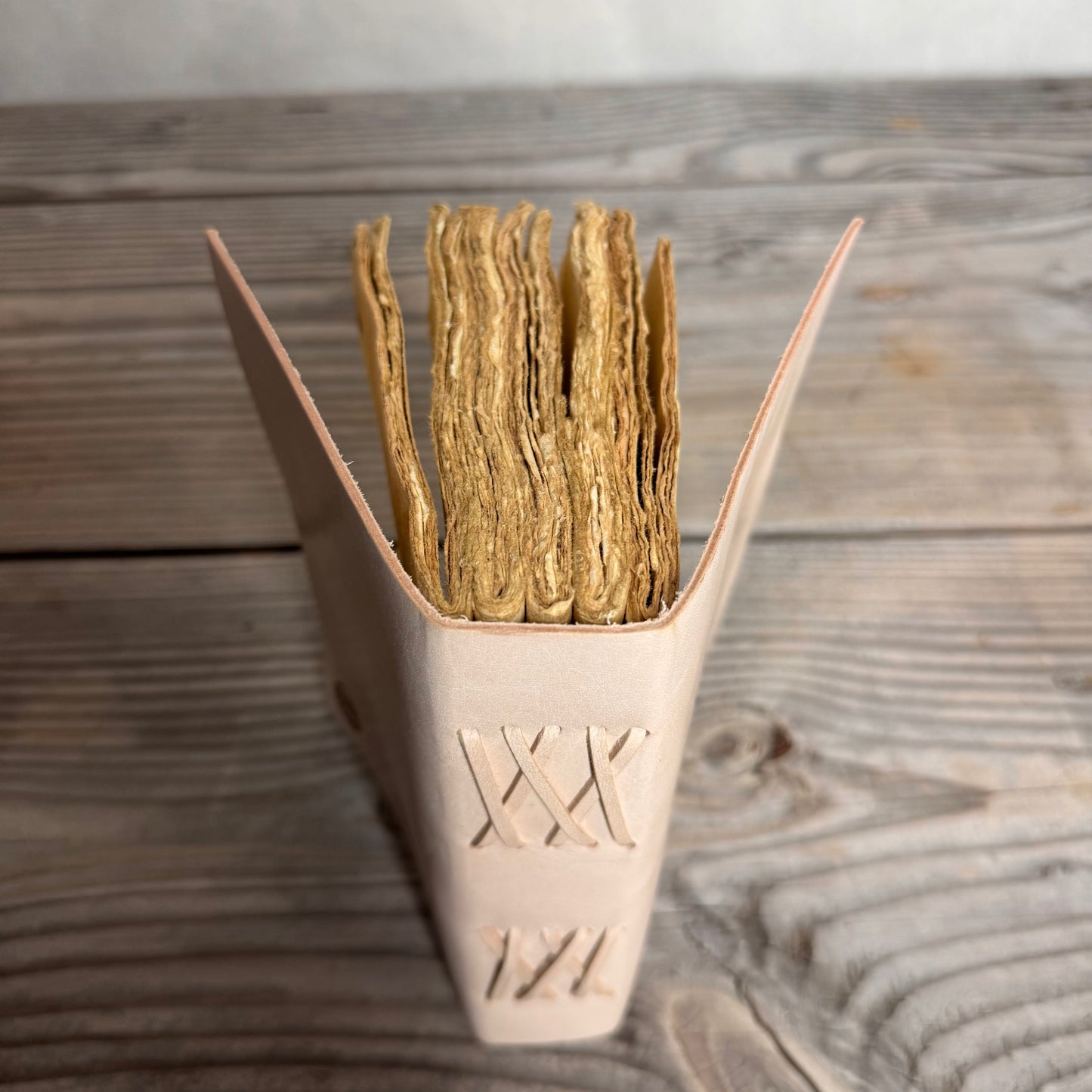 Handmade Paper Bound Leather Journal A5 & A4