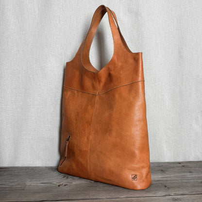 Simple Raw Sleek Shoulder Bag