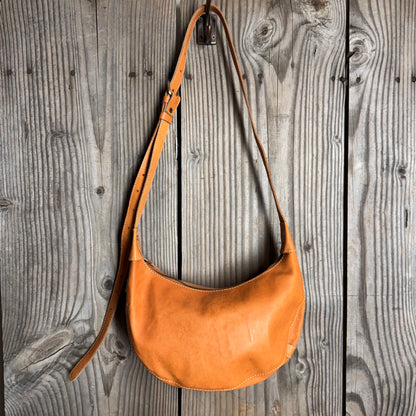 Simple Raw Sling Handbag