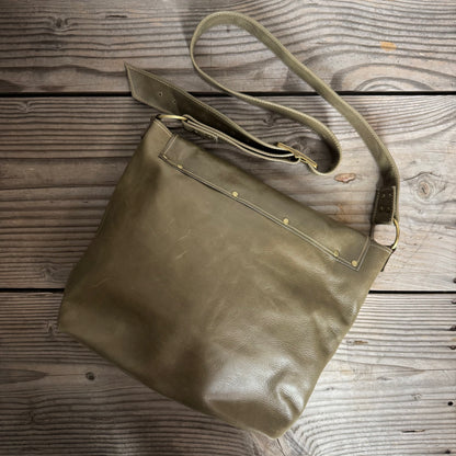 The Light Khaki Slouch Bag
