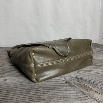 The Light Khaki Slouch Bag