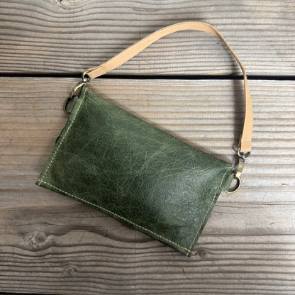 Raw Soft Clutch With Strap