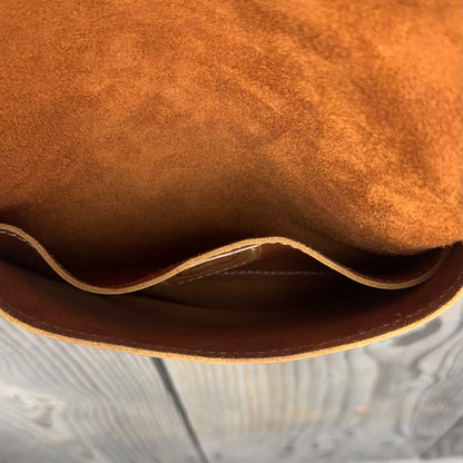 Raw Soft Clutch With Strap