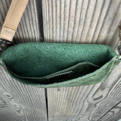 Raw Soft Clutch With Strap