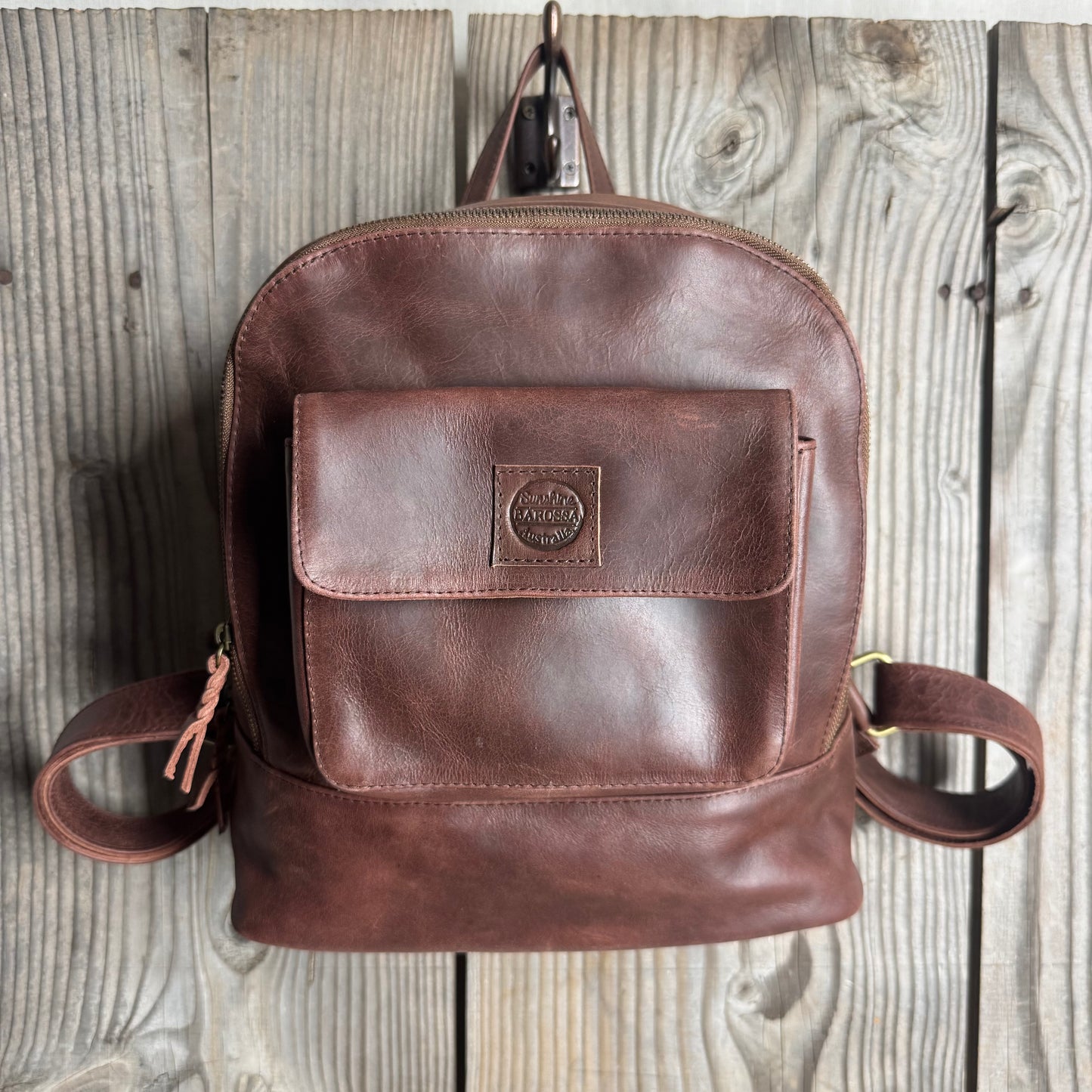 Classic Leather Backpack