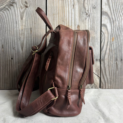 Classic Leather Backpack