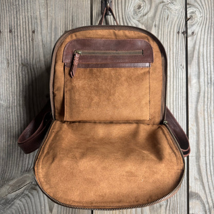 Classic Leather Backpack