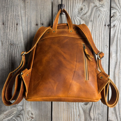 Classic Leather Backpack