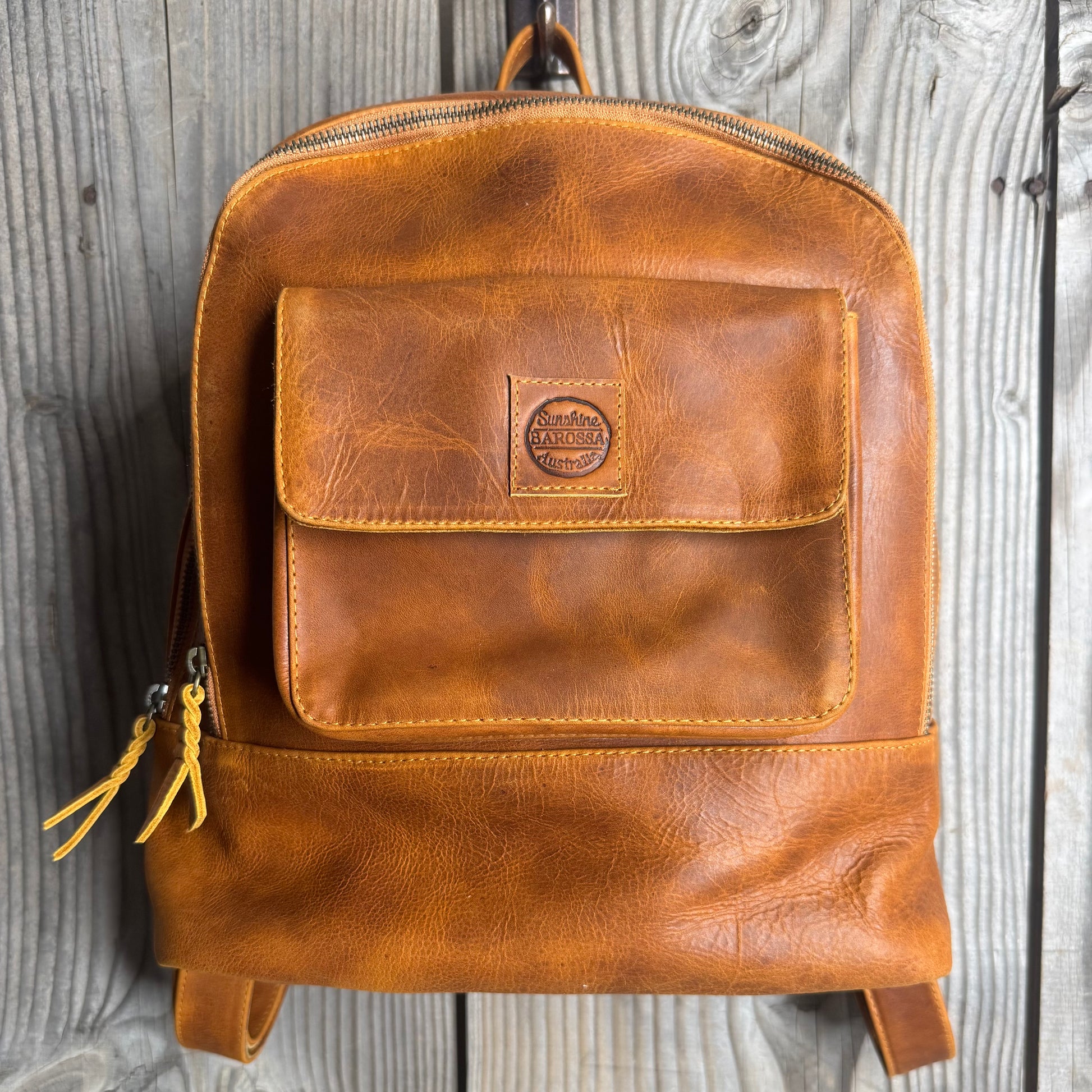 australian leather backpack Classic Leather Backpack – Sunshine Barossa Australia