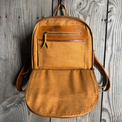 Classic Leather Backpack
