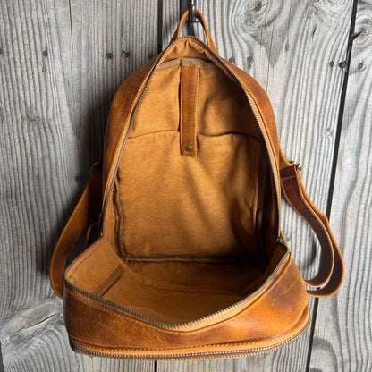 Classic Leather Backpack