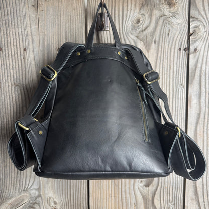 Classic Leather Backpack