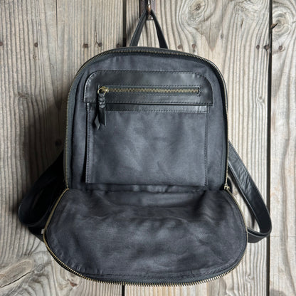 Classic Leather Backpack