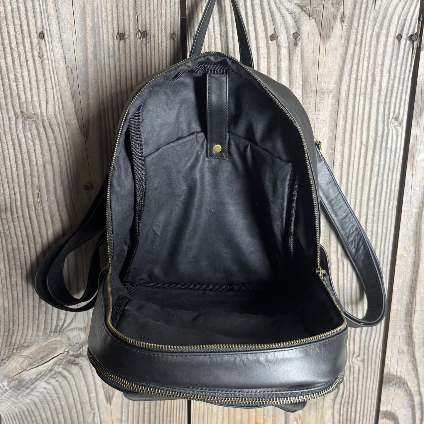 Classic Leather Backpack