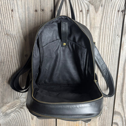 Classic Leather Backpack
