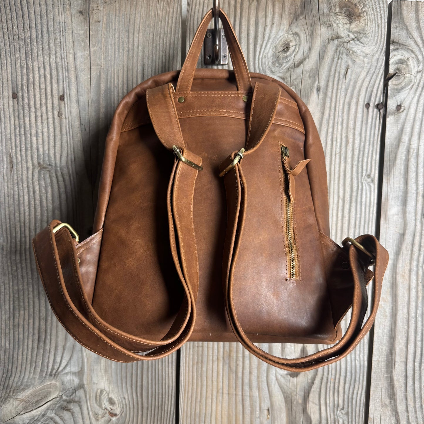 Classic Leather Backpack