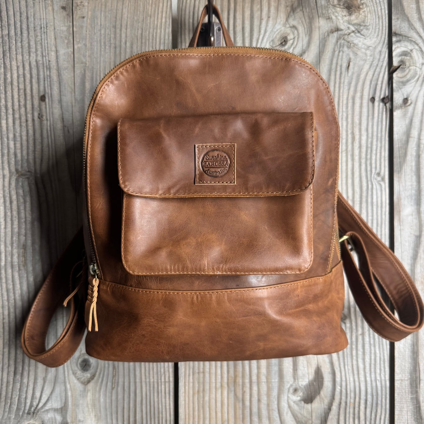 Classic Leather Backpack