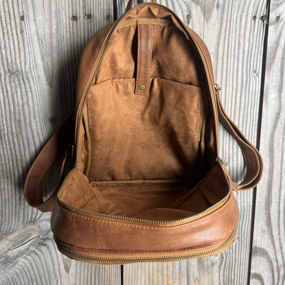 Classic Leather Backpack